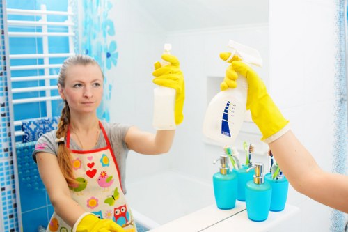 Carpet cleaning tools and service setup