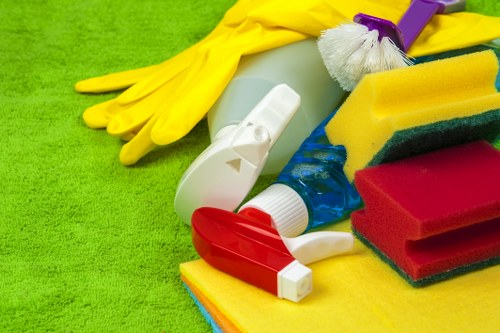 Woodford Green carpet cleaners treating a high-traffic living room carpet