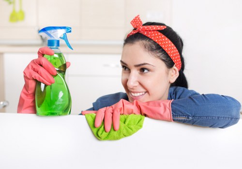 Dust-free curtains improving indoor air quality in Woodford Green