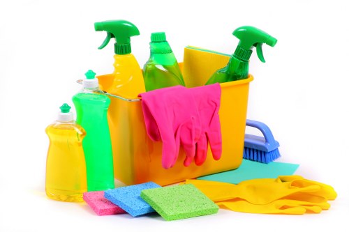 Cleaner protecting a home interior during carpet cleaning